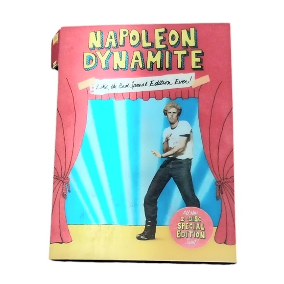 NAPOLEON DYNAMITE "LIKE THE BEST SPECIAL EDITION EVER" DVD - 2004 RATED M - Picture 1 of 9